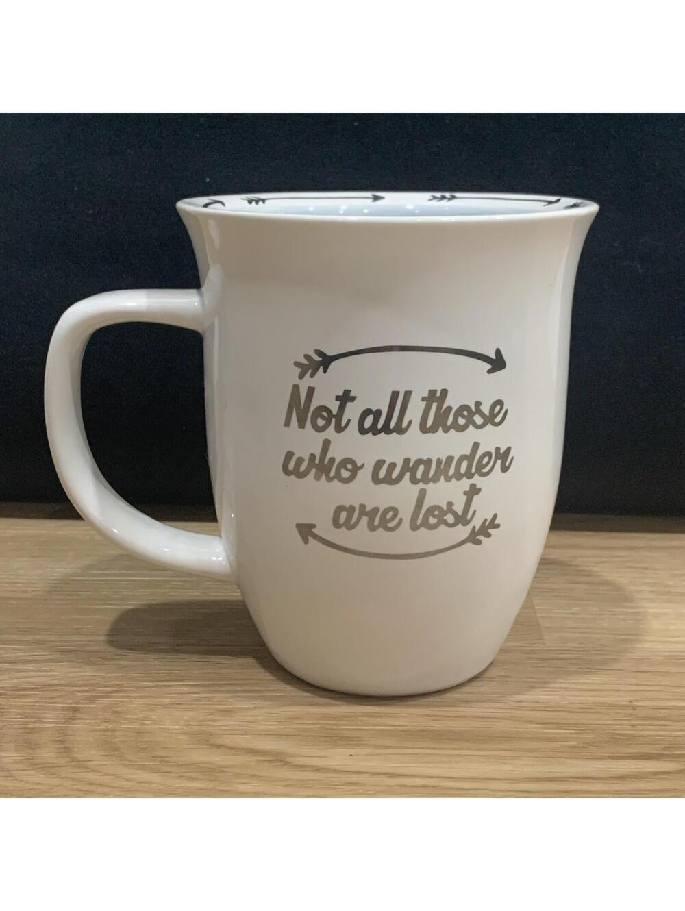 Strawberry Street Not All Those That Wander Are Lost Coffee Mug. B173